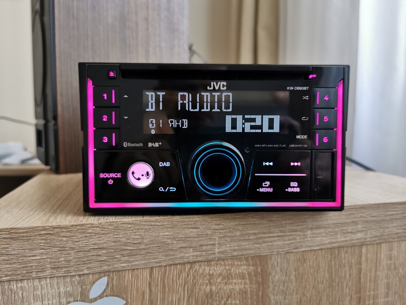 Автомагнітола JVC KW DB93 KW DB 95 Bluetooth, Процесор Dsp