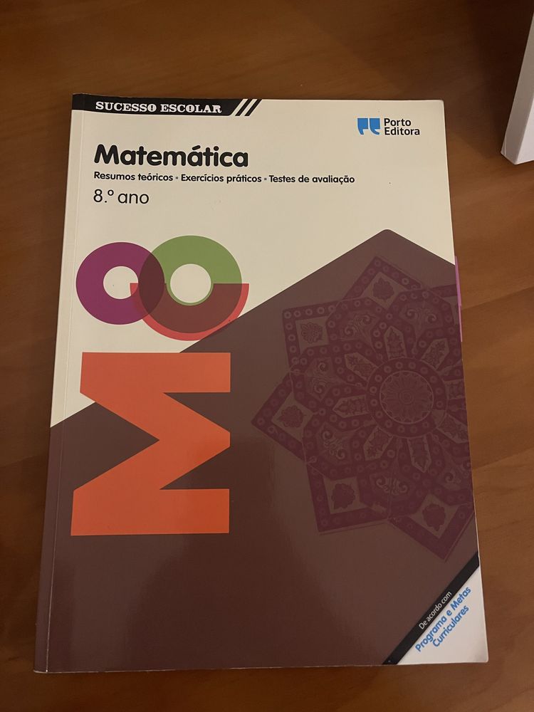 Caderno de Exercicios de Matematica, 8 ano