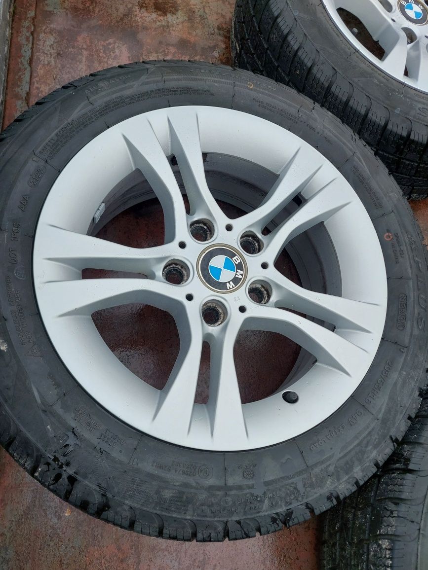felgi alusy alufelgi kola bmw 5x120 16" z oponami e46 e87 e90 205/55 z