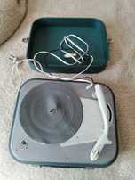 Gramofon elektryczny FONICA Typ G-250 walizkowy  PRL vintage