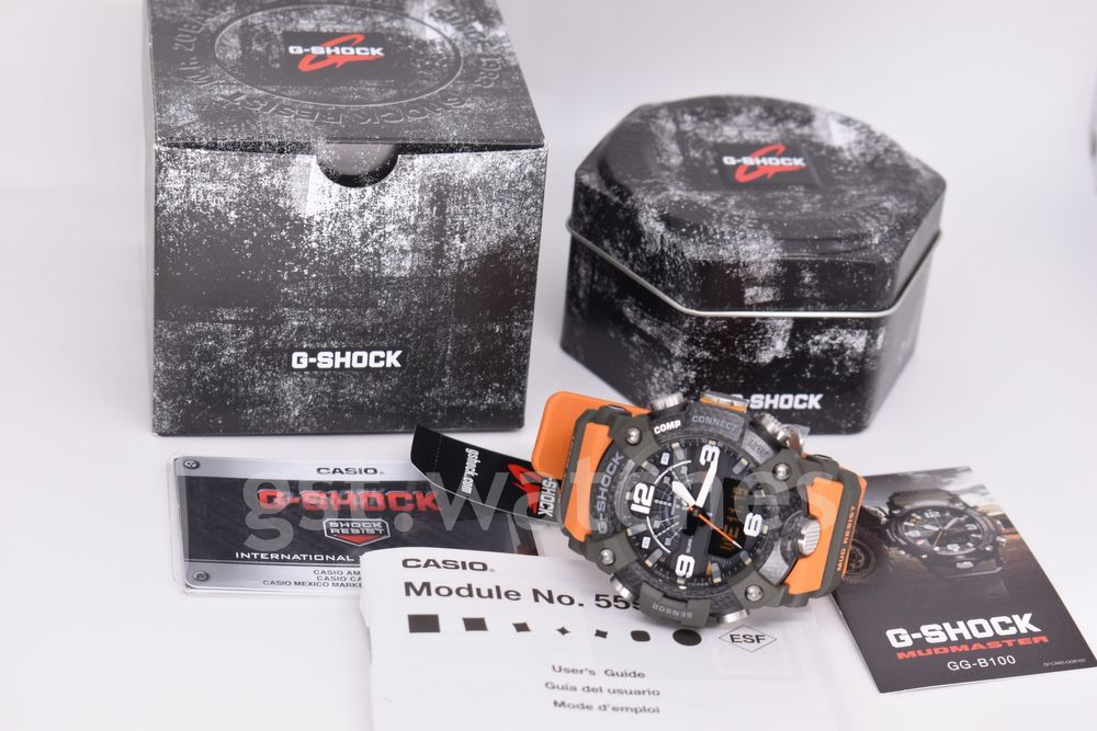 Casio G-Shock GG-B100-1A9 NEW ORIGINAL | Mudmaster | Bluetooth