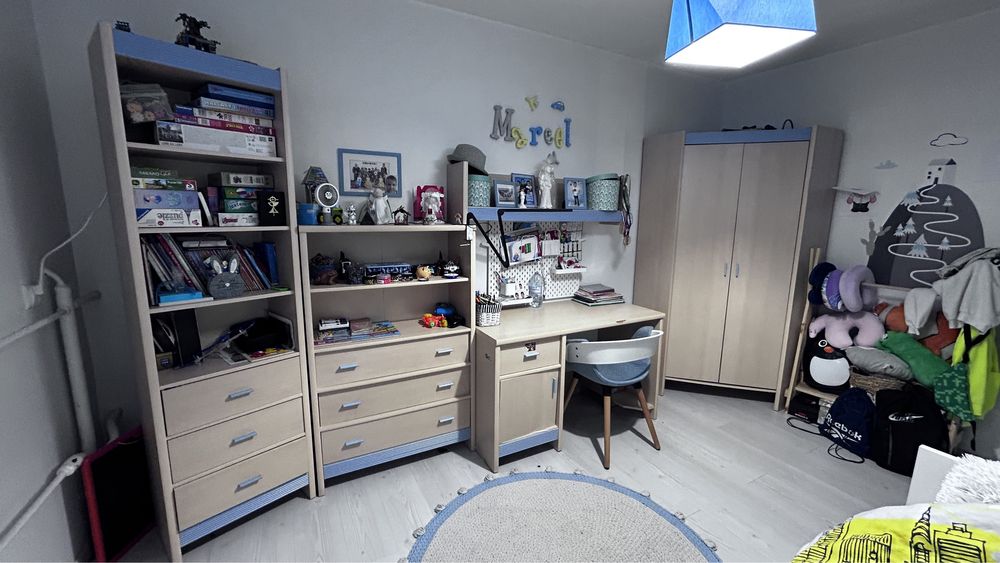 Meble mlodziezowe Wojcik Fan Faro caly zestaw