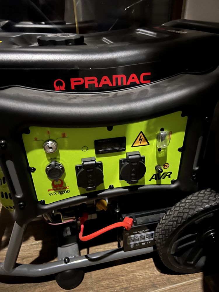 Генератор Pramac WX3200,3квт,Італія,стартер,ATS,є 2шт