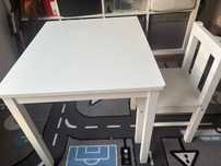 Stolik i krzeselko kritter z ikea