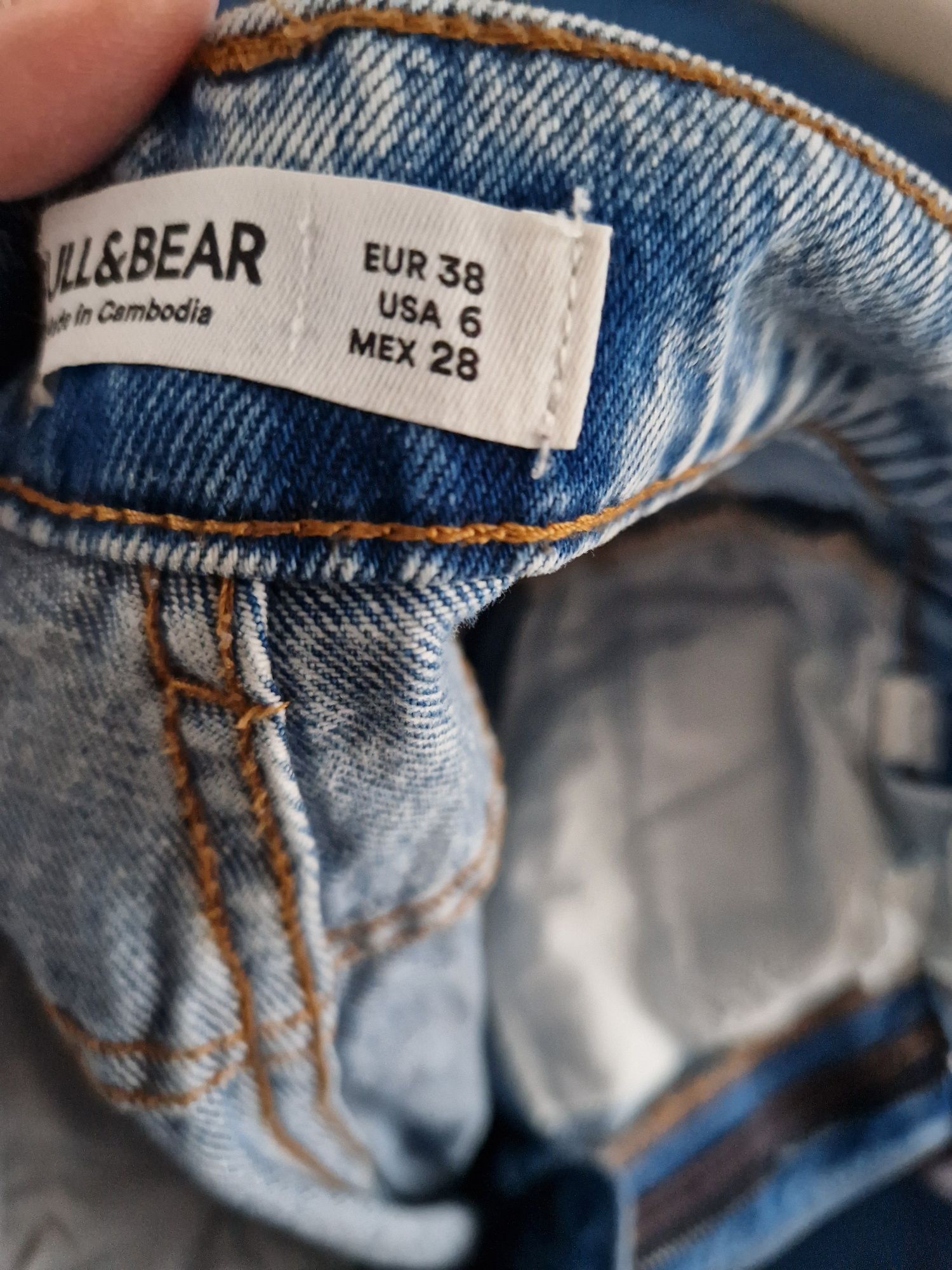 Jeansy pull&bear 38 + 2pary gratis