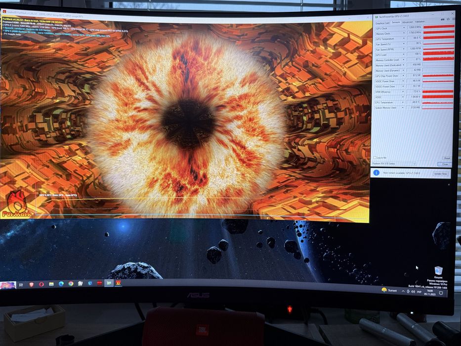 Відеокарта RADEON MSI ARMOR MK2 RX570 8gb (дуже гарний стан)