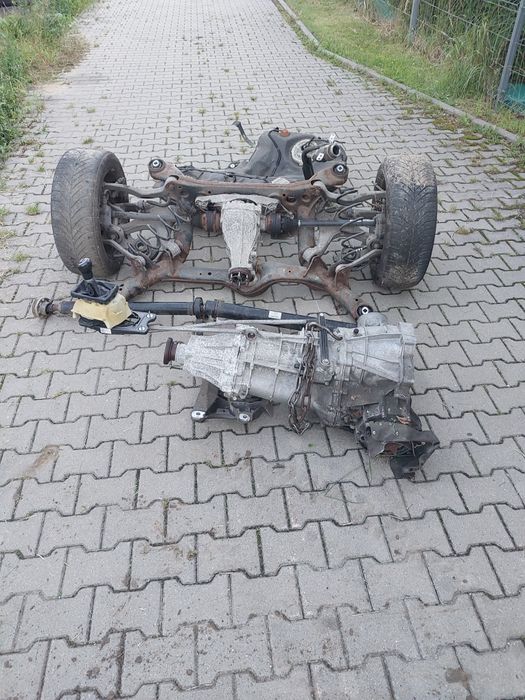 Naped Quattro Audi A4 B8 A5 swap przekladka skrzynia dyfer wal manual