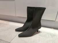 Buty botki H&M nowe OKAZJA - 39 czarne damskie tekstylne wygodne