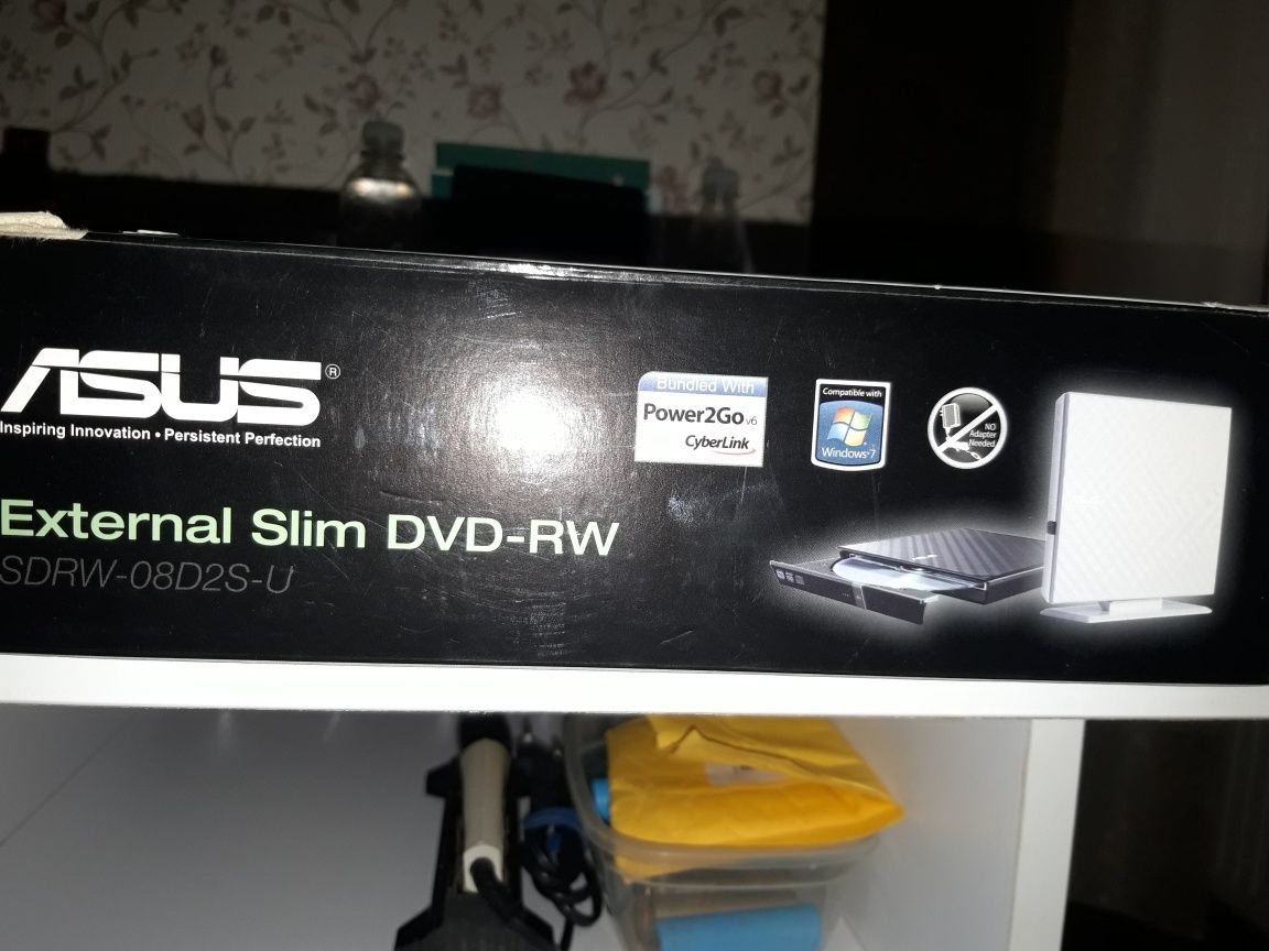 Asus slim dvd + rv 08d2s - u