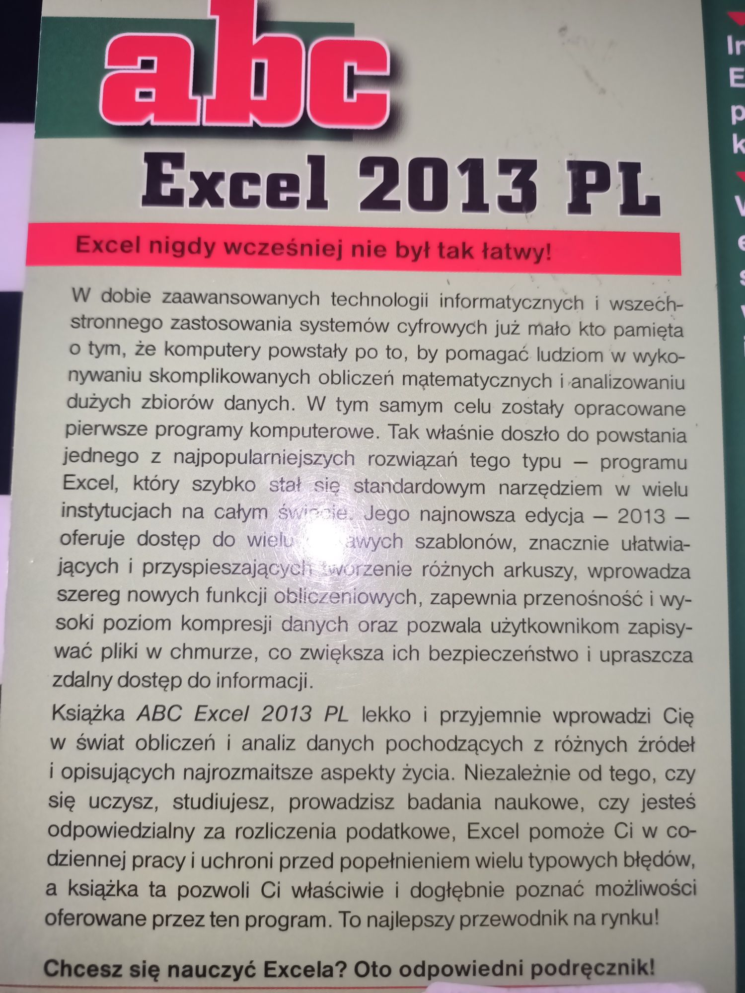 ABC Excel 2013 PL Witold Wrotek