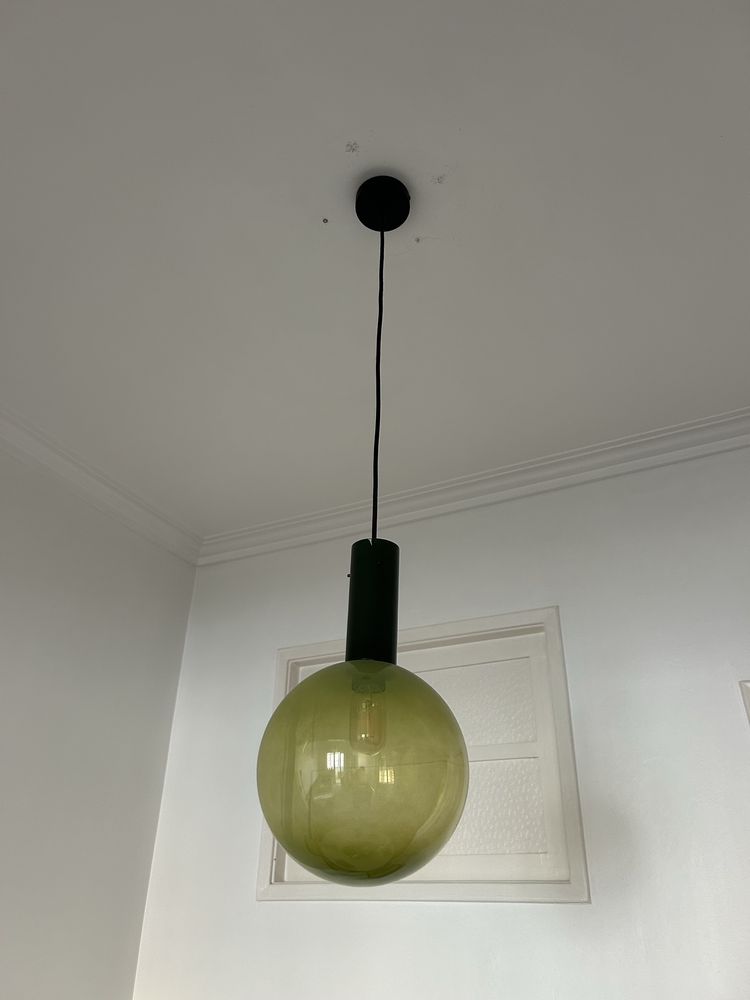 Vendo candeeiro de tecto Masie Design Verde