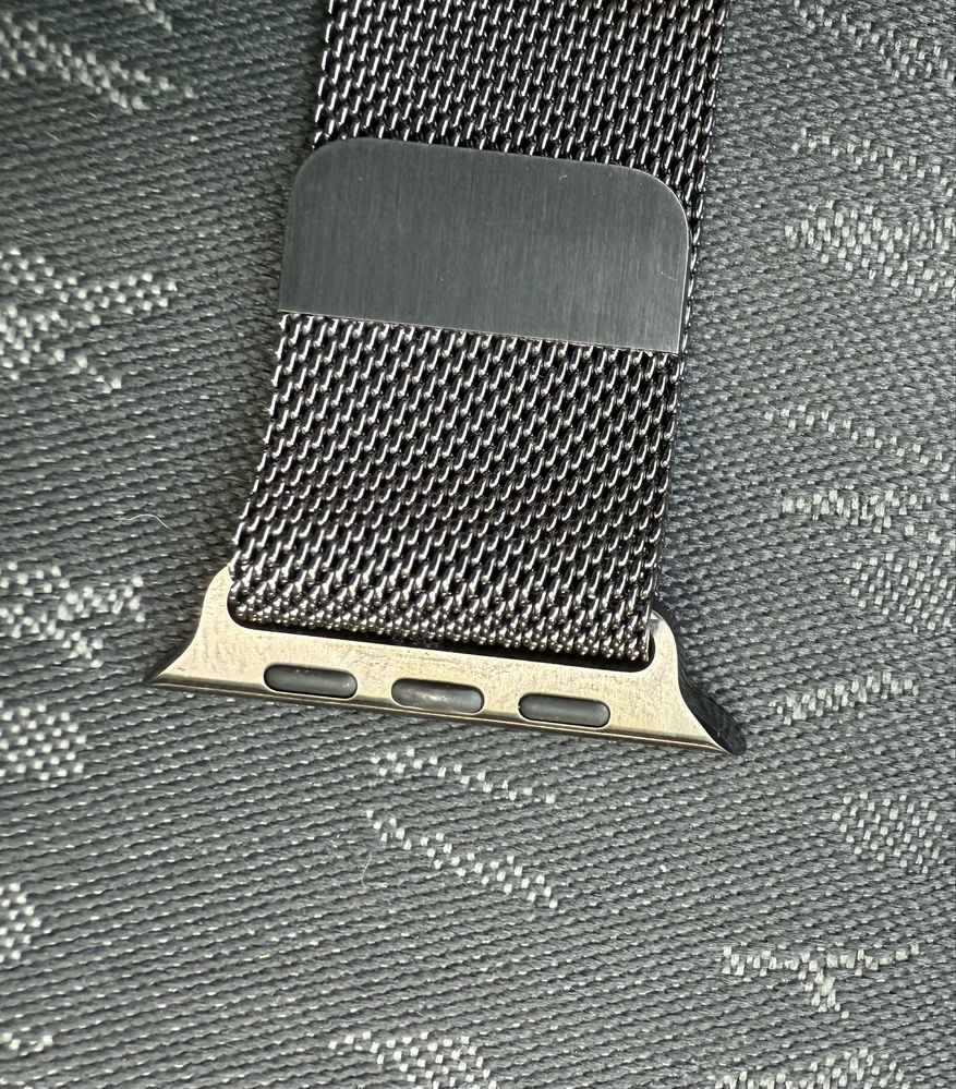 Apple Slate Milanese Loop łupek M/L Apple Watch 46mm