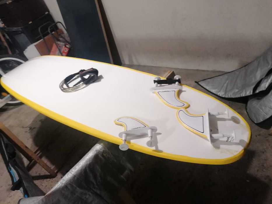 Malibu 7 evolution funboard nsp torq FCS prancha de surf
