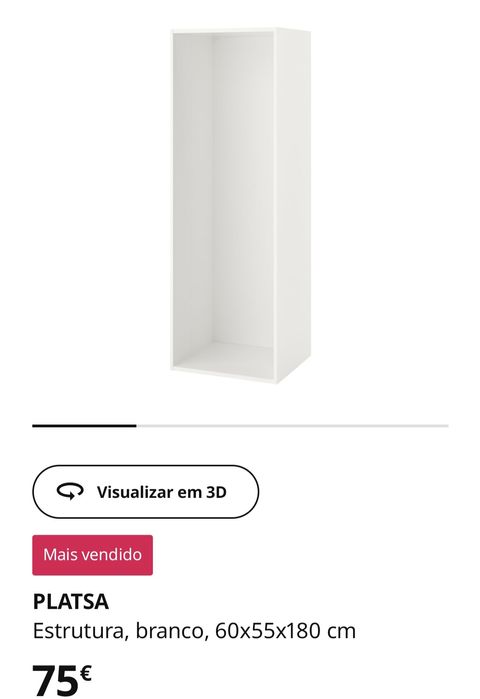 Roupeiro IKEA Platsa