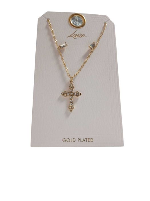 zestaw biżuterii Lovisa kolczyki + naszyjnik