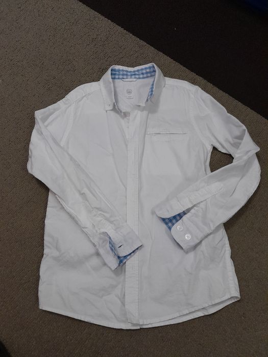 Biała koszula chłopięca,  Smyk-CoolClub,  rozm. 134