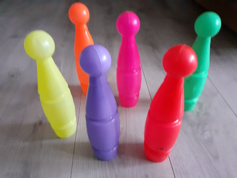 Mix zabawek używanych.