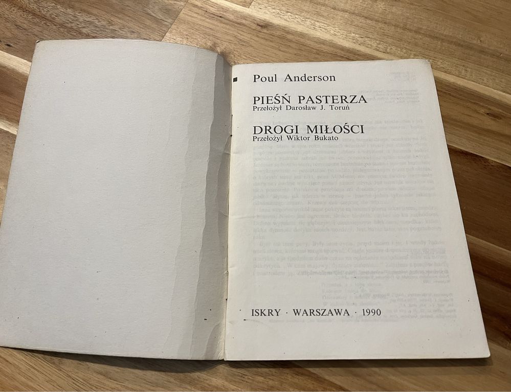 Pieśń pasterza Poul Anderson