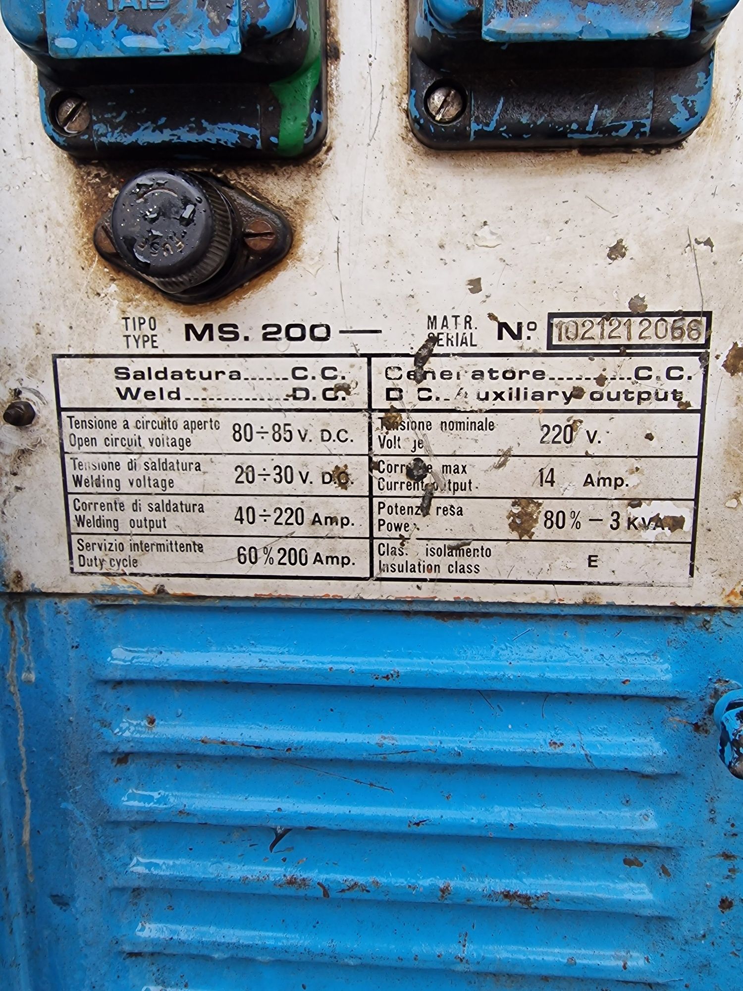 Moto soldador gerador diesel