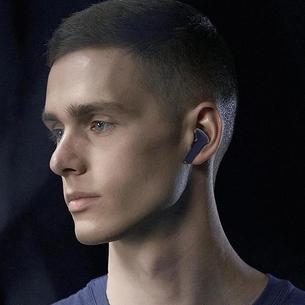 Acefast dokanałowe słuchawki bezprzewodowe TWS Bluetooth niebieski (T6
