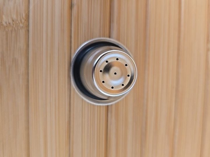 Багаторазова сталева ємність для меленої кави, універсальна