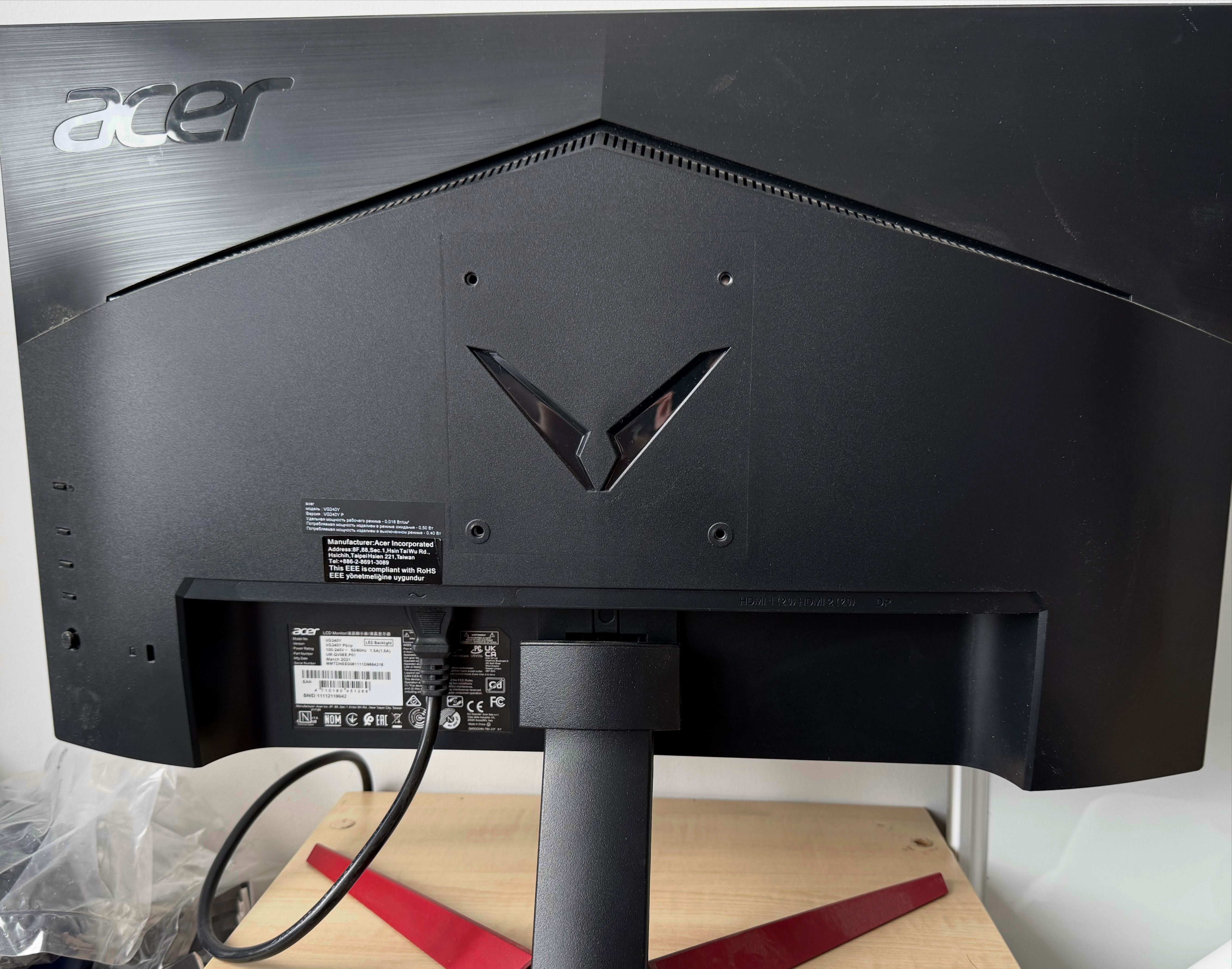 Monitor gamingowy Acer VG240Y