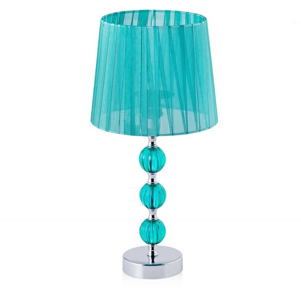 Lampa stołowa TRIO SFERE turkusowa home&you