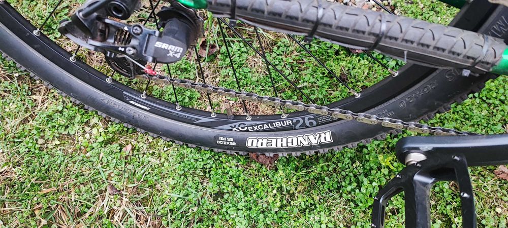 Rower LEADER FOX/maszynowe/sram /rockshox /koła rodi xc/26"