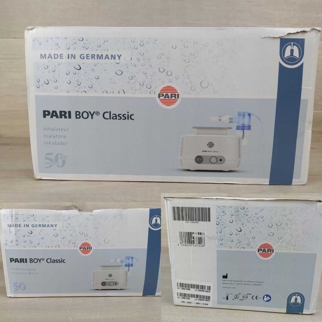 PARI BOY Classic Inhalator pneumatyczny OPIS

Po zwrocie.

Sprawny, ni