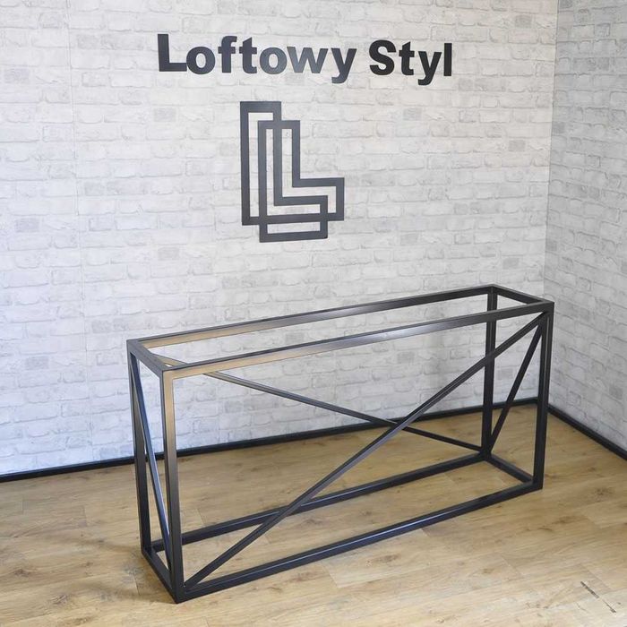 Konsola w stylu loft prof 30/30  wym. 150/35/73H   wyprzedaż