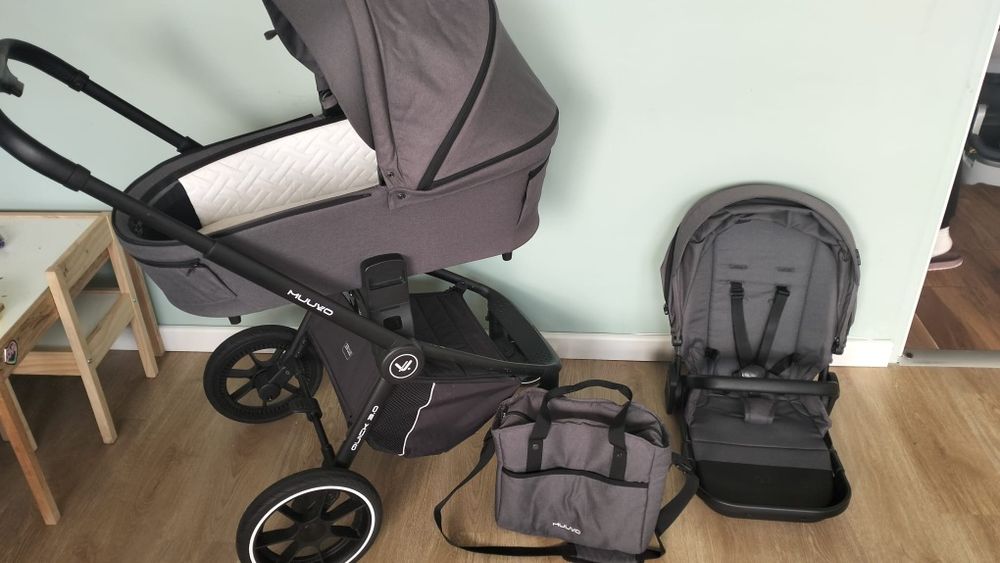 Wózek 3w1 Muuvo Quick 3.0 plus Maxi Cosi Coral