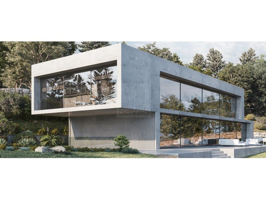 terreno para moradia V4 com piscina e jardim