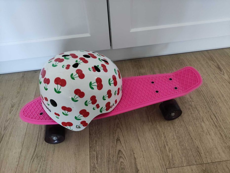 deskorolka + kask speed board fiszka