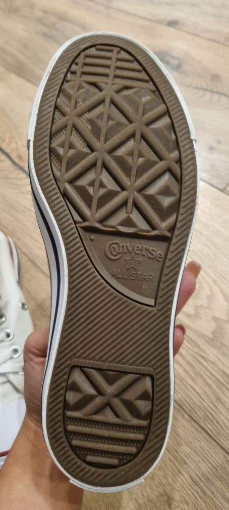 Converse all star rozmiar 37 białe