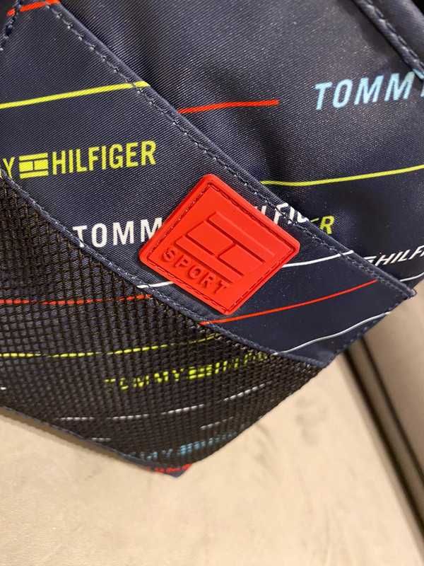 Tommy Hilfiger saszetka, torba na ramię,logowana listonoszka ,unisex