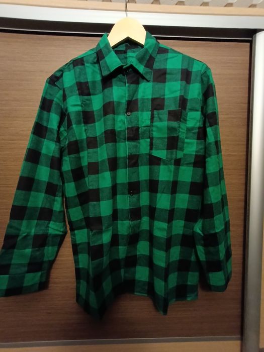 Nowe spodnie robocze-ogrodniczki + koszula