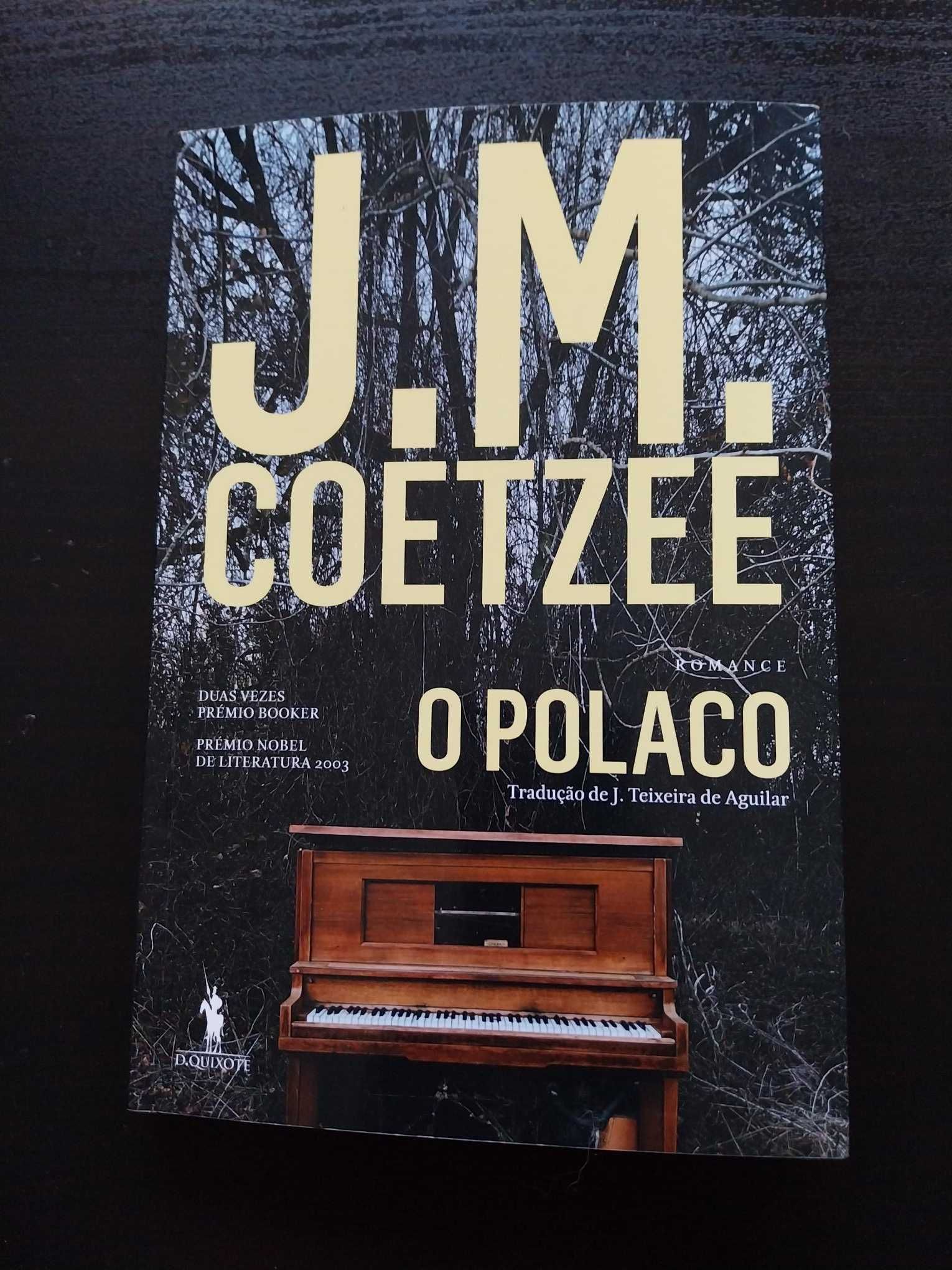 Livro o Polaco de J.M. Coetzee