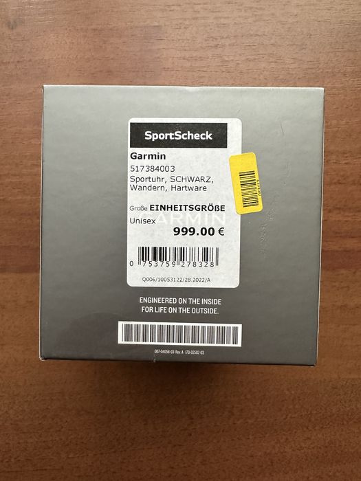 Garmin Fenix 7x Sapphire Solar