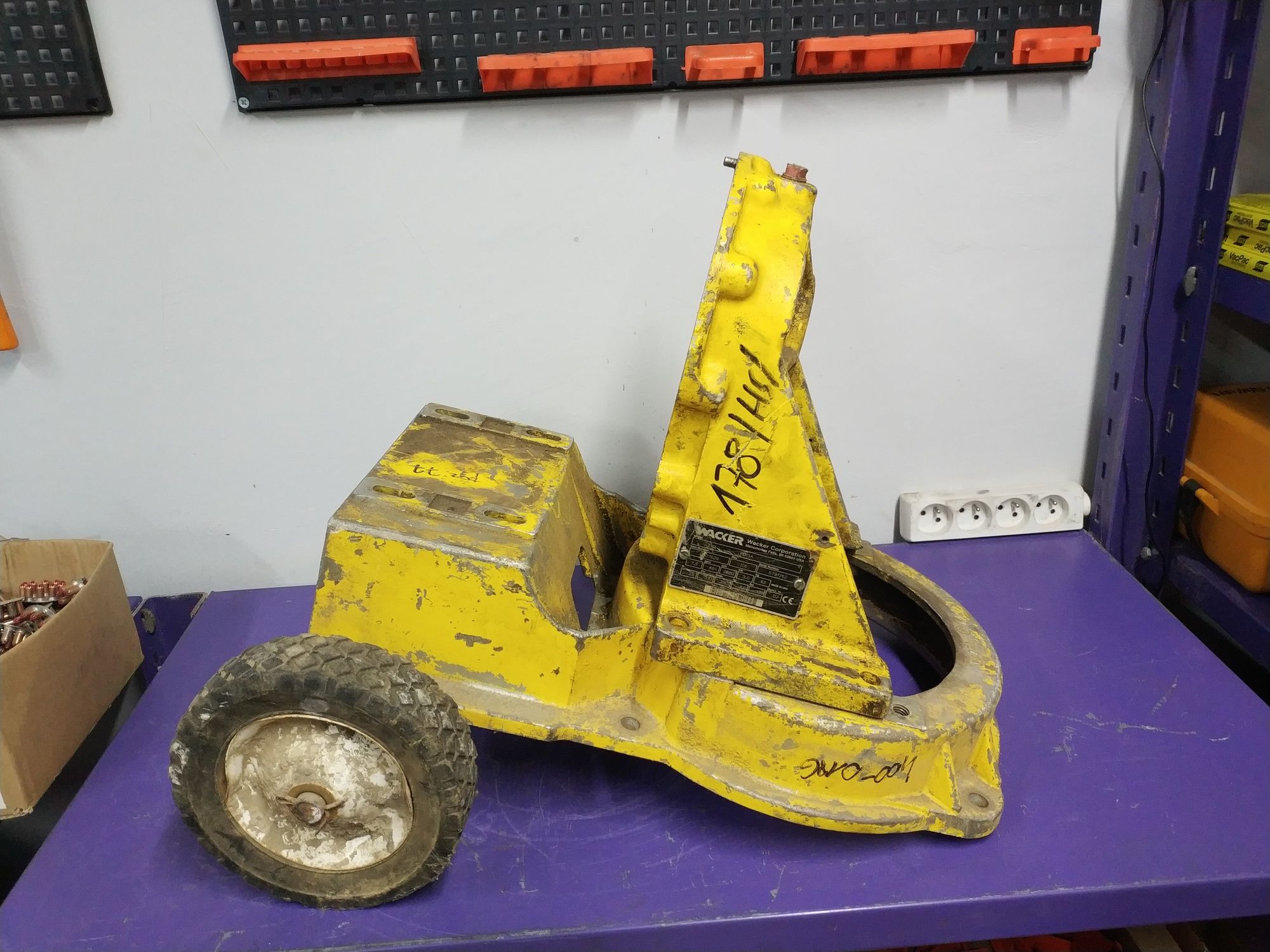 Wacker pdi 3 pompa membranowa obudowa