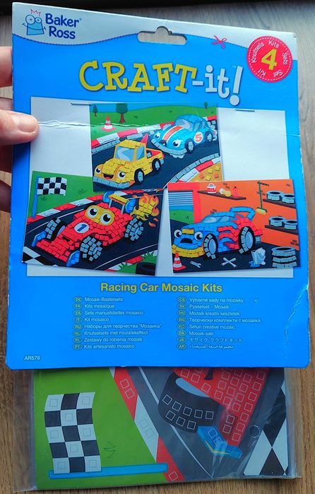 Zestaw kreatywny pianka wyklejanka ćwiczenia małej motoryki