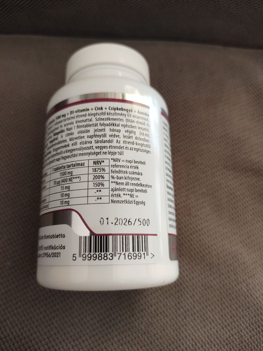 JutaVit witamina C 1500mg