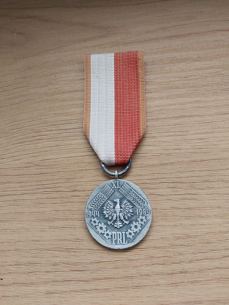 Medal 40 lat PRL.