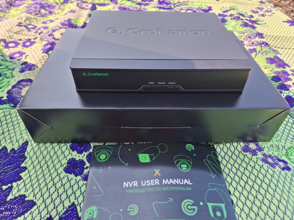 Комплект відеонагляду POE/G.Craftsman 6mp sony imx335/Камера