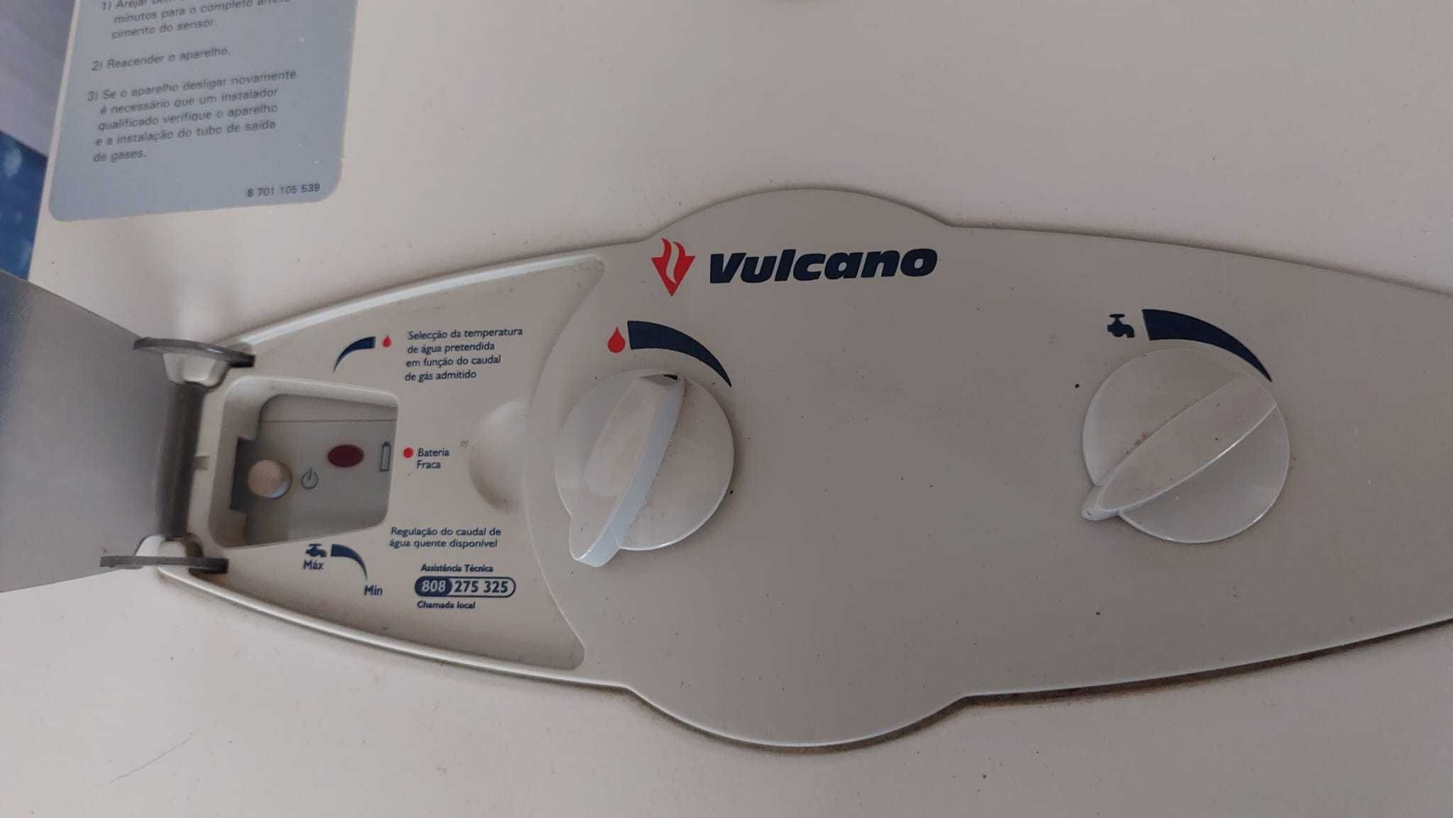 Esquentador inteligente usado Vulcano
