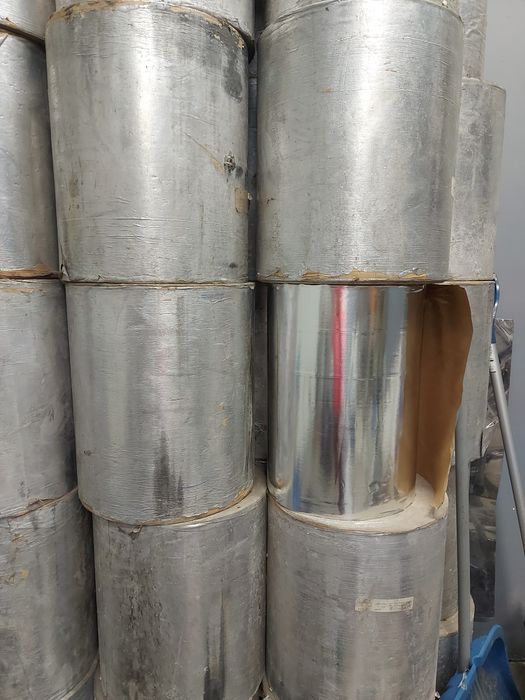 Фольга алюмінієва для саун, бань на паперовій основі плотная!