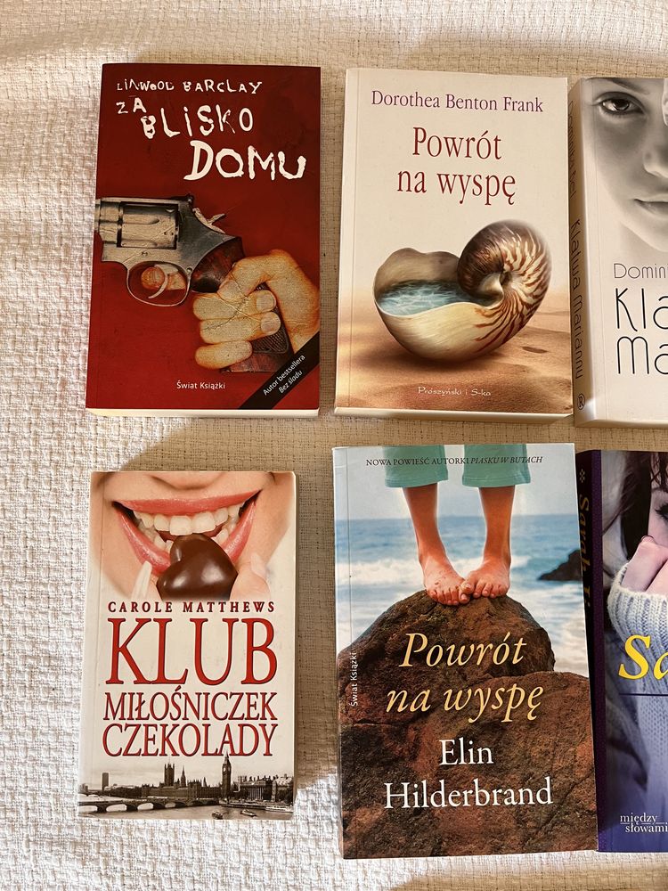 12 książek romanse i nie tylko!