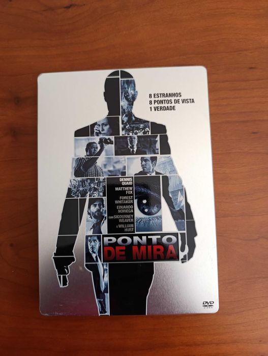 DVD " Ponto de Mira " caixa de metal