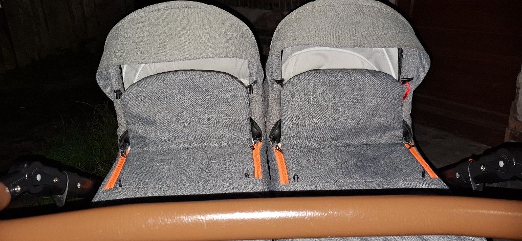 Sprzedam wózek blizniaczy Dorjan quick twin 3w1