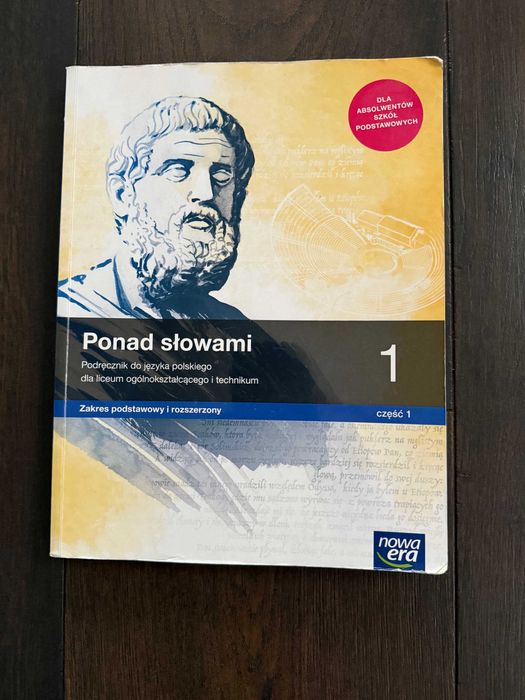 Ponad słowami 1 część 1 podręcznik do języka polskiego
