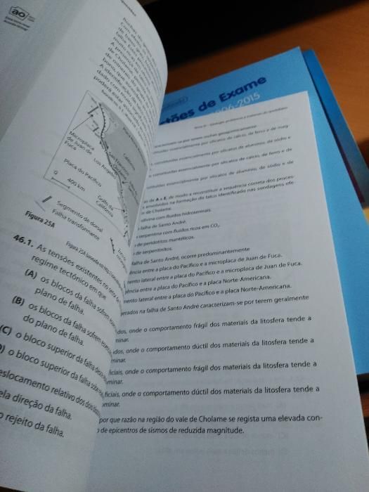 Livro de Exames - Biologia e Geologia 11.º Ano